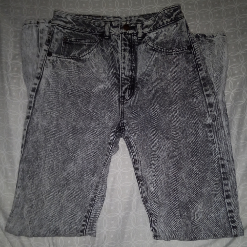 Men's Designer Vintage Acid Wash Jeans- 30x34 Edwin, London Slim